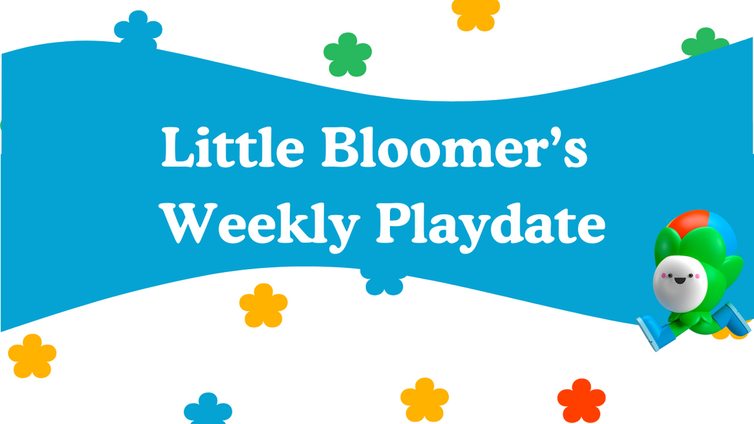 Little Bloomer's Weekly Playdate :  Language Development Play Activities for Babies and Toddlers